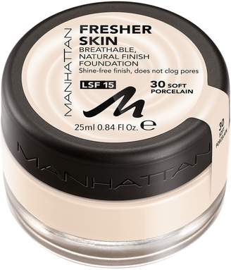Manhattan Fresher Skin Foundation Natural Finish SPF15-25 ml