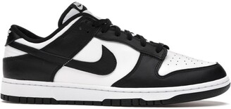 Nike Dunk Low White/Black Sneakers US 5Y EU 37.5 - ShopStyle Trainers \u0026  Athletic