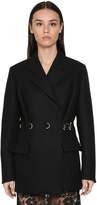 Thumbnail for your product : Prada DOUBLE WOOL BLAZER W/HOOK