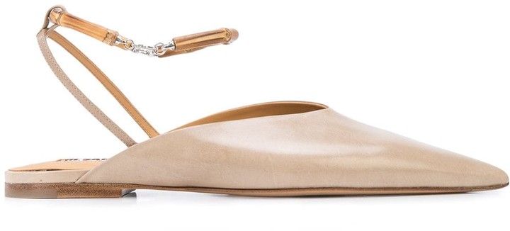 pointed ballerina shoes