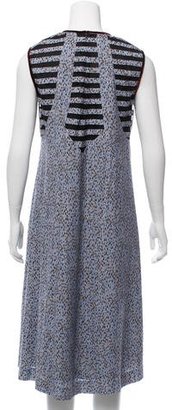 Dries Van Noten Sleeveless Print Dress w/ Tags