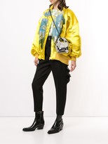 Thumbnail for your product : Undercover Oversized Floral-Print Bomber Jacket