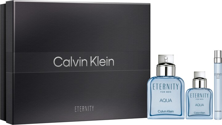 Calvin Klein Men's 3-Pc. Eternity Aqua Eau de Toilette Gift Set