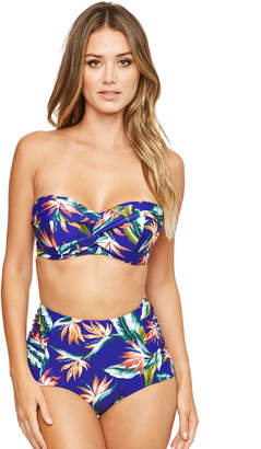 Figleaves Palm Springs Underwired Bandeau Bikini Top