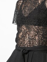 Thumbnail for your product : Proenza Schouler floral lace T-shirt