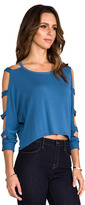 Thumbnail for your product : Blue Life Scoop Neck Ladder Top