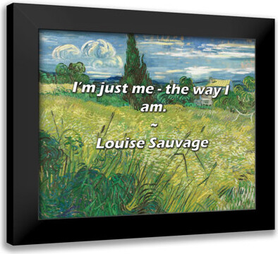 Latitude Run Louise Sauvage Quote: I’m just me - the way I am.