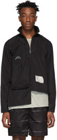 Thumbnail for your product : A-Cold-Wall* Black Nylon Zip Pocket Jacket