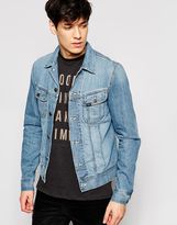 Thumbnail for your product : Lee Denim Jacket Rider Slim Fit Stream Bed Light Weight