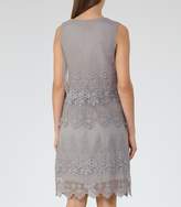 Thumbnail for your product : Reiss Leia Lace Double-Tier Dress