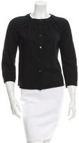 Thumbnail for your product : Marni Pleated Round Neck Cardigan