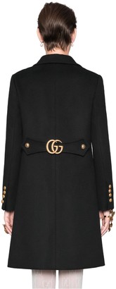 Gucci Wool coat with DoubleG