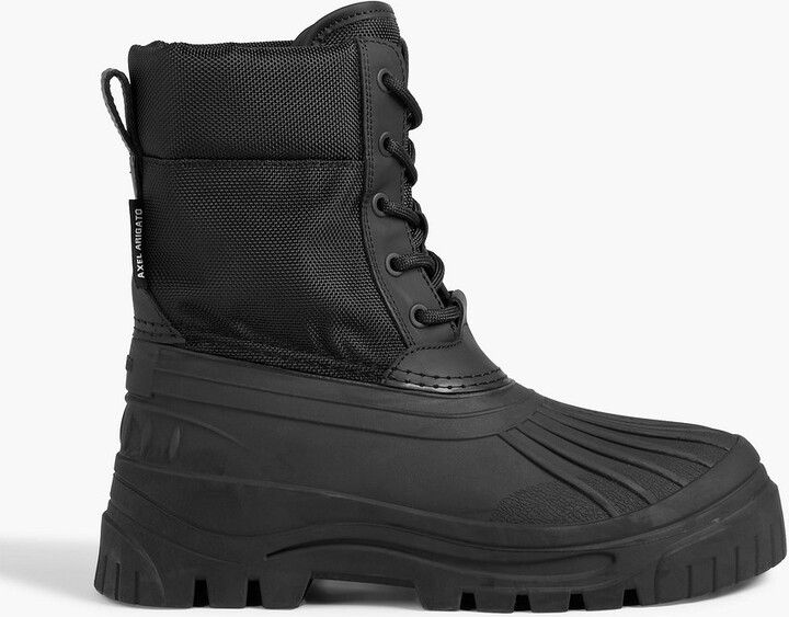 Axel Arigato Cryo canvas and rubber boots - ShopStyle