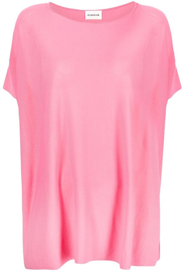 Short Sleeve Pink Blouse | Shop the world's largest collection of 