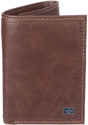 dockers trifold wallet with zipper