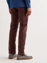 Thumbnail for your product : Loro Piana Slim-Fit Rain System Denim Jeans - Men - Burgundy