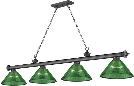 Z-Lite Z-LiteCordon4-LightChandelierinBronzePlate