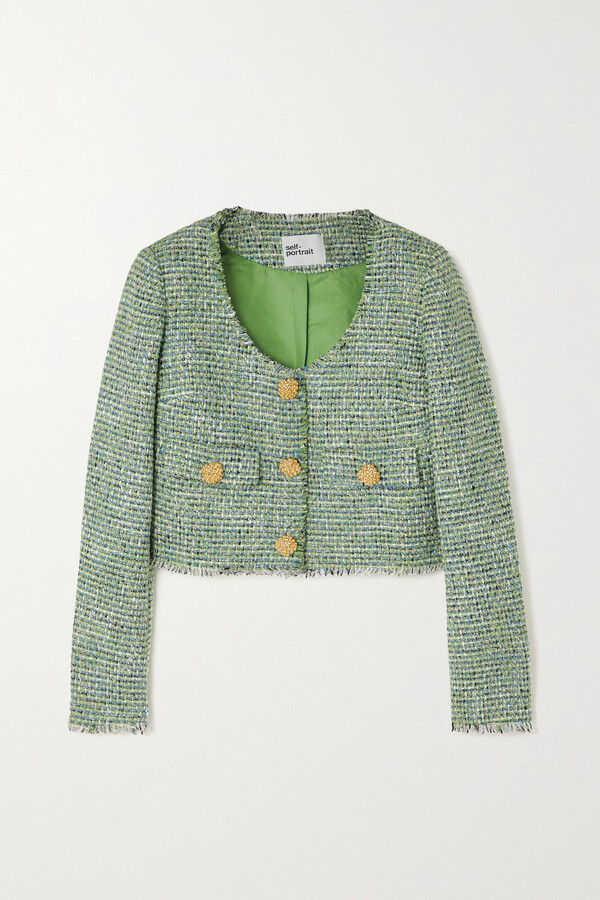 Green Tweed Jacket Women | Shop the world's largest collection of 