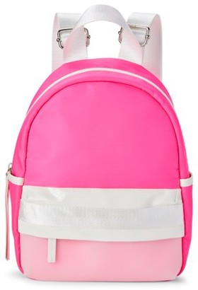 no boundaries square nylon backpack