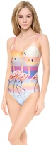 Thumbnail for your product : We Are Handsome The Bahamas One Piece Swimsuit