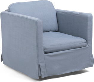 TJMAXX 30X31.5 Swivel Chair With Removable Slipcover, Polyester