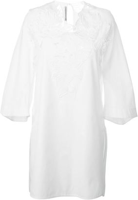 Ermanno Scervino embroidered dress - women - Cotton - 46