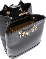 Thumbnail for your product : Charlotte Olympia Feline backpack