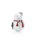 Thumbnail for your product : Pandora Happy snowman charm
