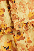 Thumbnail for your product : REJINA PYO Hattie floral-print organic cotton-poplin dress