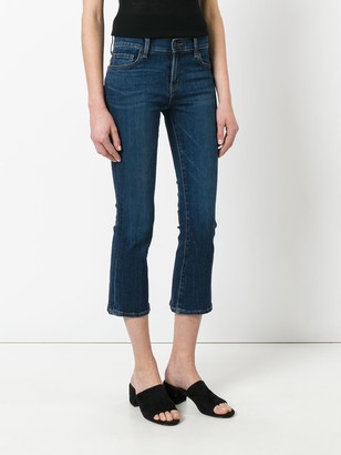 J Brand 'Selena' cropped bootleg jeans