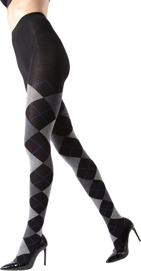 Me Moi Argyle Sweater Tights