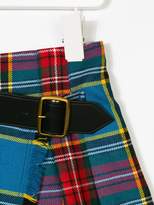 Thumbnail for your product : Burberry Kids checked mini skirt