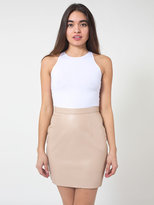 Thumbnail for your product : American Apparel The Leather Mini Skirt