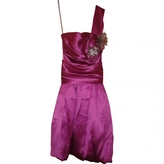 Thumbnail for your product : DSQUARED2 Pink Silk Dress