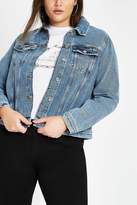 Thumbnail for your product : River Island Womens Light Blue Denim Jacket - Blue