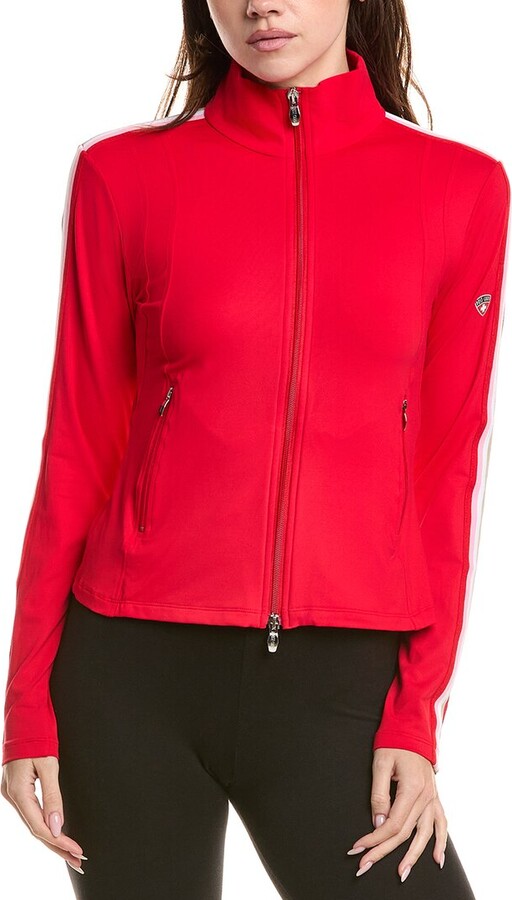 Post Card Zip Sweater Top