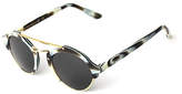 Thumbnail for your product : Illesteva Milan II Semi-Rimless Round Polarized Sunglasses