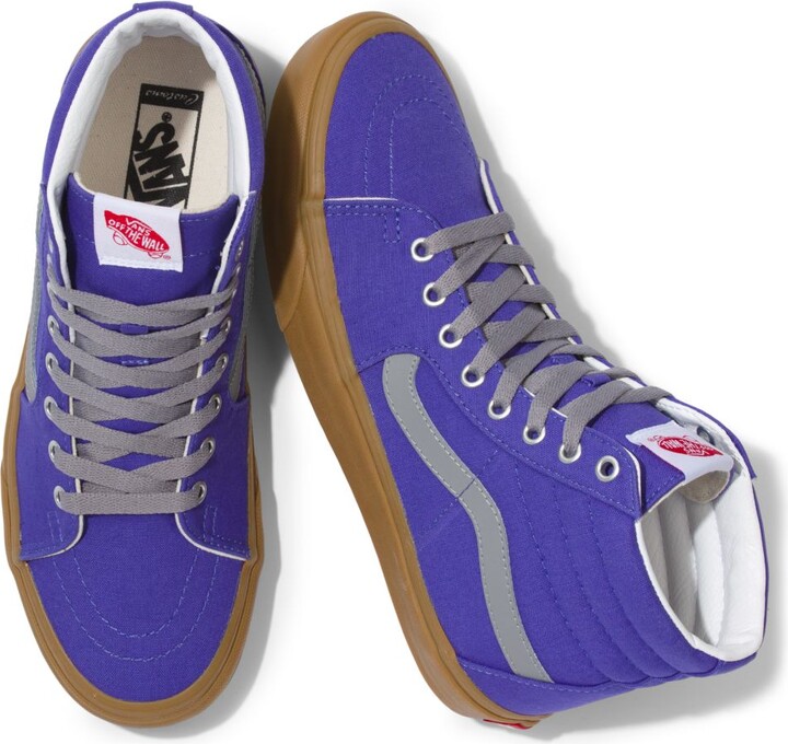 Vans Customs Liberty Purple Sk8-Hi - ShopStyle Sneakers & Athletic