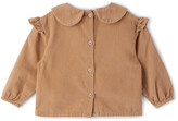 Thumbnail for your product : Wynken Baby Pink Pan Collar Shirt