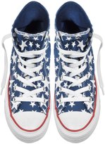 Thumbnail for your product : Converse Limited Edition  Chuck Taylor All Star Hi-Ox Midnight Hour/White Stars Canvas Sneaker