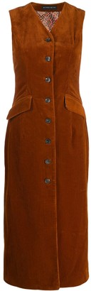 Etro Corduroy Button-Up Dress