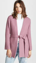 Thumbnail for your product : TSE Chunky Cashmere Robe Cardigan with Belt