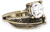 Thumbnail for your product : Forever 21 Feather & Rhinestone Ring