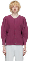 Thumbnail for your product : Homme Plissé Issey Miyake Purple Pleated MC July Shirt
