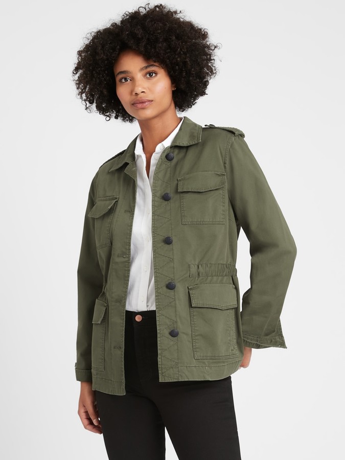 petite cargo jacket