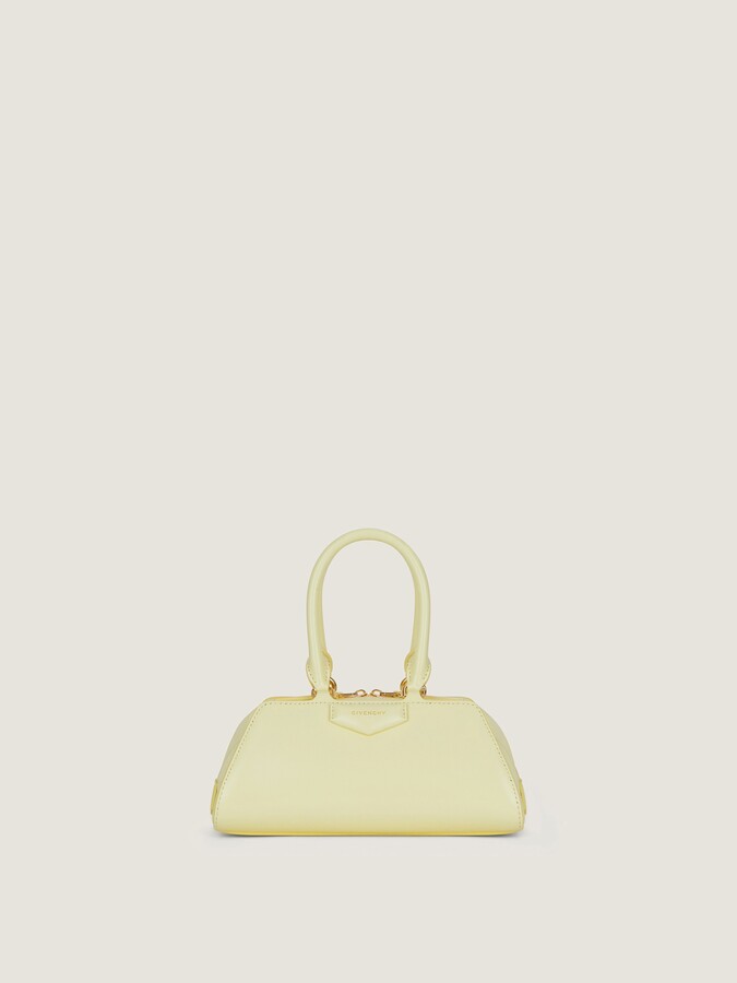 Givenchy Mini Antigona East-West bag in Box leather