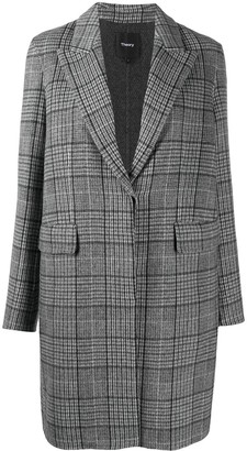 theory check coat