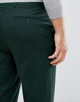 Thumbnail for your product : ASOS DESIGN Tapered Smart Pants In Green