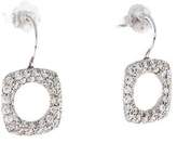 Thumbnail for your product : Tiffany & Co. 18K Diamond Cushion Drop Earrings