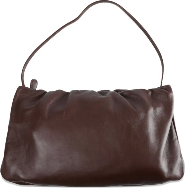 The Row Gathered Leather Tote Bag